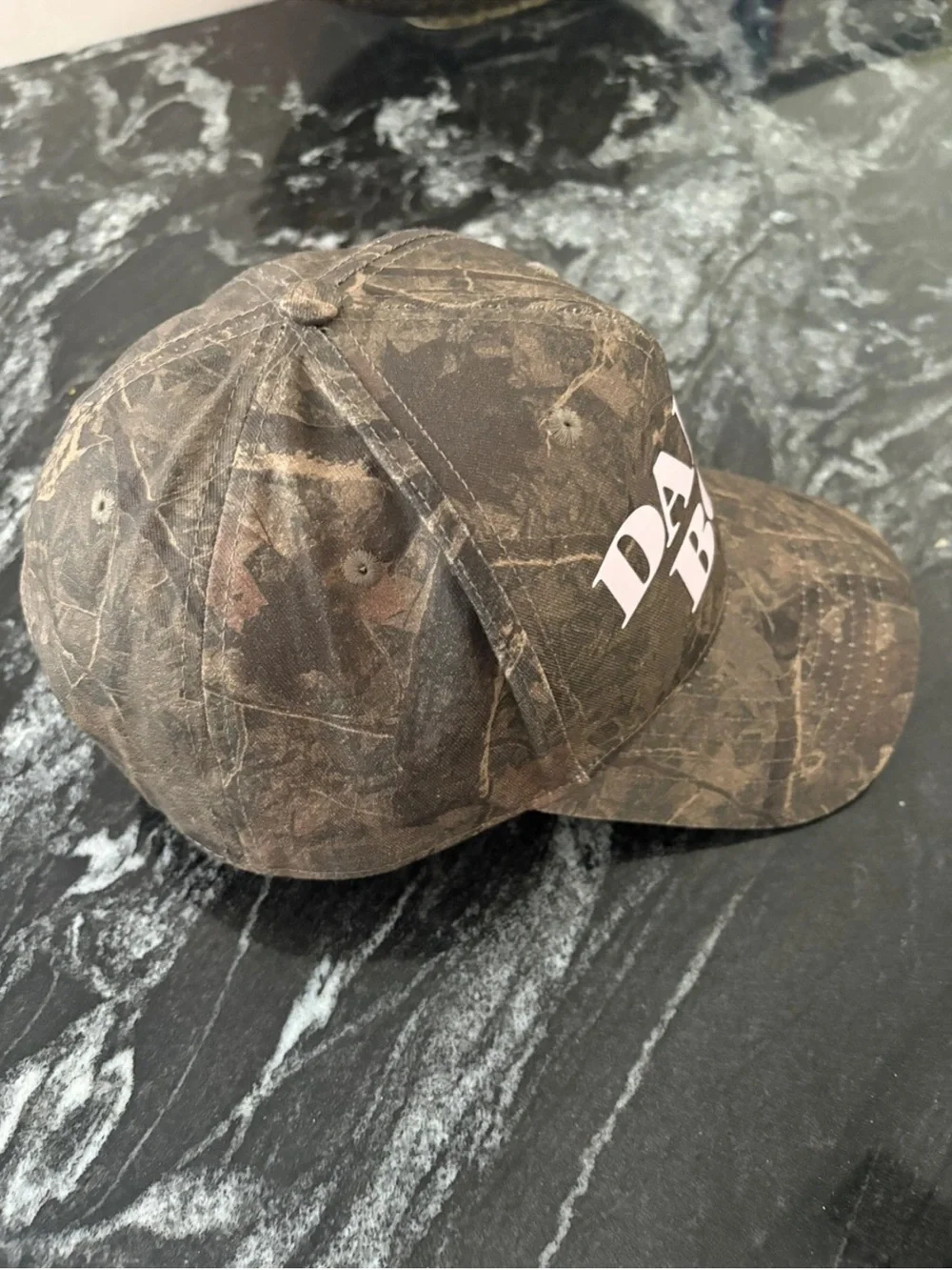 NEW!! Dairy Boy brown camo baseball hat